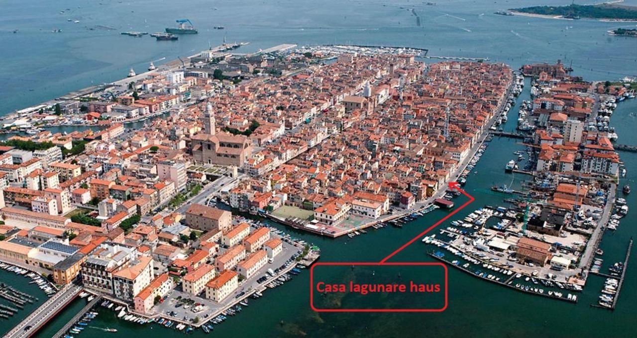 Casa Lagunare Haus Chioggia Exteriör bild