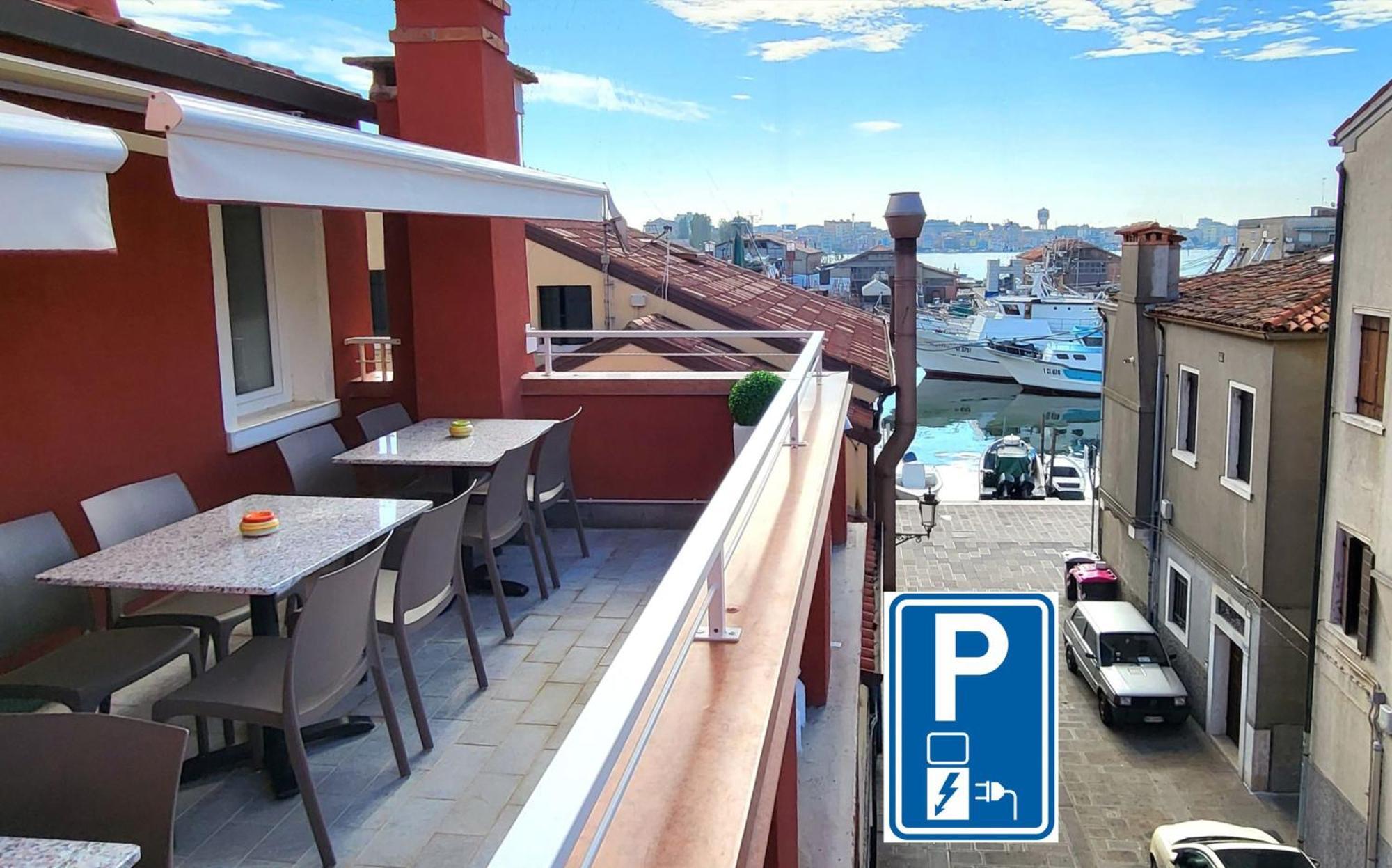 Casa Lagunare Haus Chioggia Exteriör bild